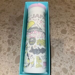 Starbucks Japan 2024 Been There Series Spring Sakura Coffee Tumbler 16oz 473ml